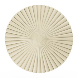 Aplique ELENA. Yeso de  color beige. LED 9W 3000k. Ø 30cm|Sulion