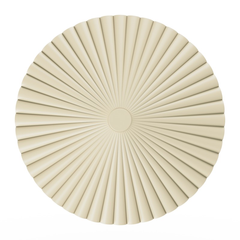 Aplique ELENA. Yeso de  color beige. LED 9W 3000k. Ø 30cm|Sulion