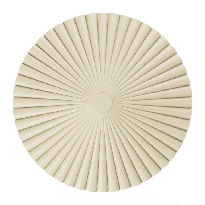 Aplique ELENA. Yeso de  color beige. LED 9W 3000k. Ø 30cm|Sulion