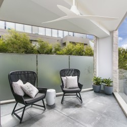 Ventilador de techo de exterior IVY blanco - Sulion