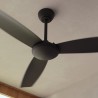 Ventilador de techo sin luz LIA negro - Sulion 