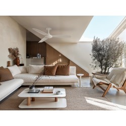 Ventilador de techo sin luz LIA blanco - Sulion 