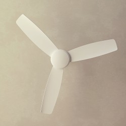 Ventilador de techo sin luz LIA blanco - Sulion 