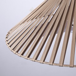 Ventilador de techo con luz decorativo TERRA marrón - Sulion