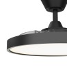 Ventilador de techo negro de palas retráctiles BOMBAY ESTILO M Sulion