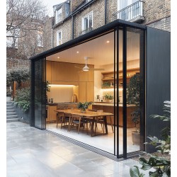 Ventilador de techo con luz DANA blanco y palas madera IP66 - Sulion