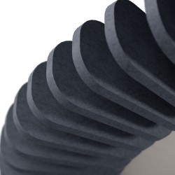 Ventilador de techo foNOabsorbente FONO SH gris con luz - Sulion