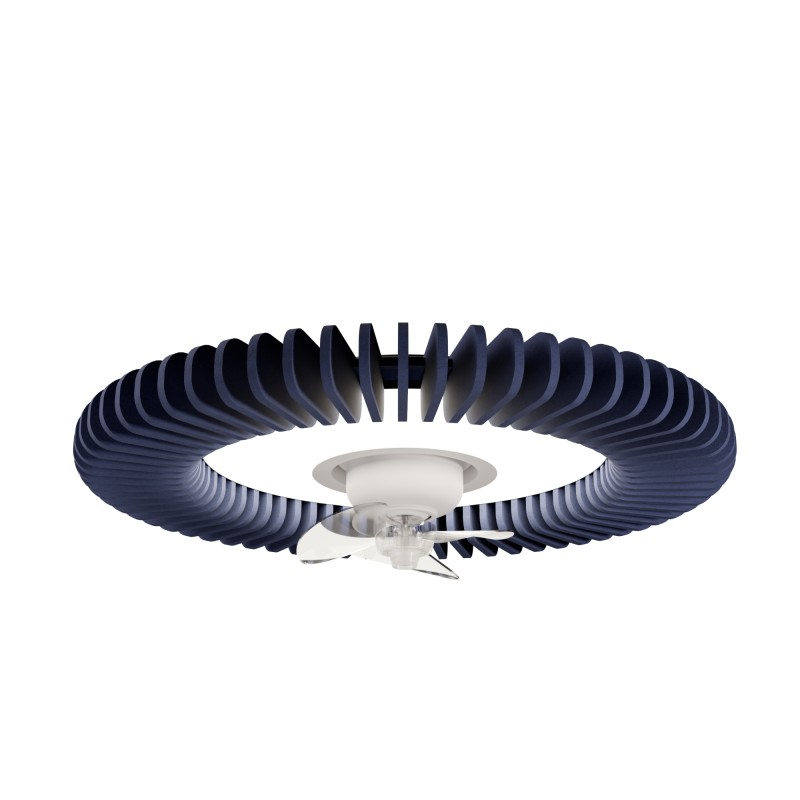 Ventilador de techo foNOabsorbente FONO SH azul con luz - Sulion