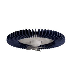 Ventilador de techo foNOabsorbente FONO SH azul con luz - Sulion