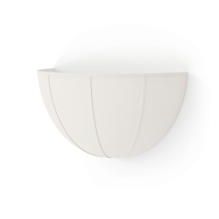 Aplique EMMA con pantall textil natural.18.5x15x18.5 cm.1xE27|Sulion