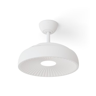 Ventilador de techo con luz BOMBAY VICTORIA S blanco - Sulion