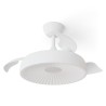Ventilador de techo con luz BOMBAY VICTORIA S blanco - Sulion