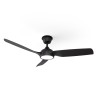 Ventilador de techo con luz DANA negro IP66 - Sulion