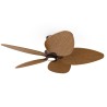 Ventilador de techo ALMA L 5 palas luz marrón y madera media