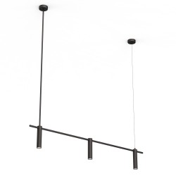 Barra extensión SIENA en acabado bronce  Ø 1.15x15 cm |Sulion