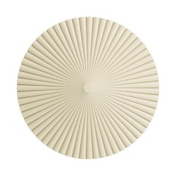 Aplique ELENA.Yeso de color beige. LED 12W 3000k. Ø 50cm|Sulion