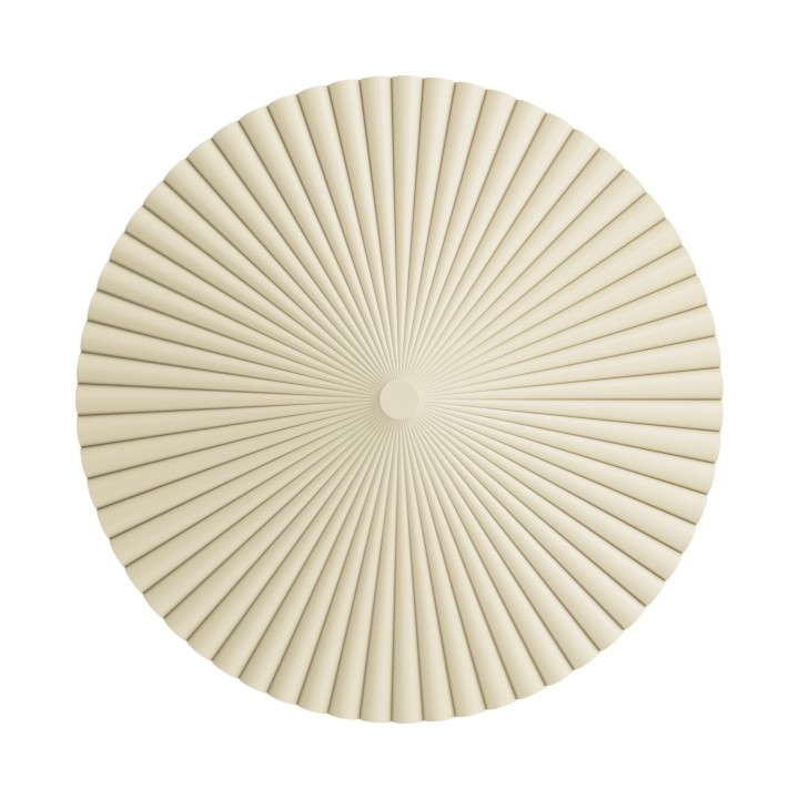 Aplique ELENA.Yeso de color beige. LED 12W 3000k. Ø 50cm|Sulion