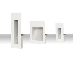 Bañador de pared MARTIN LED 2W  yeso pintable 70x120mm 2700K | Sulion