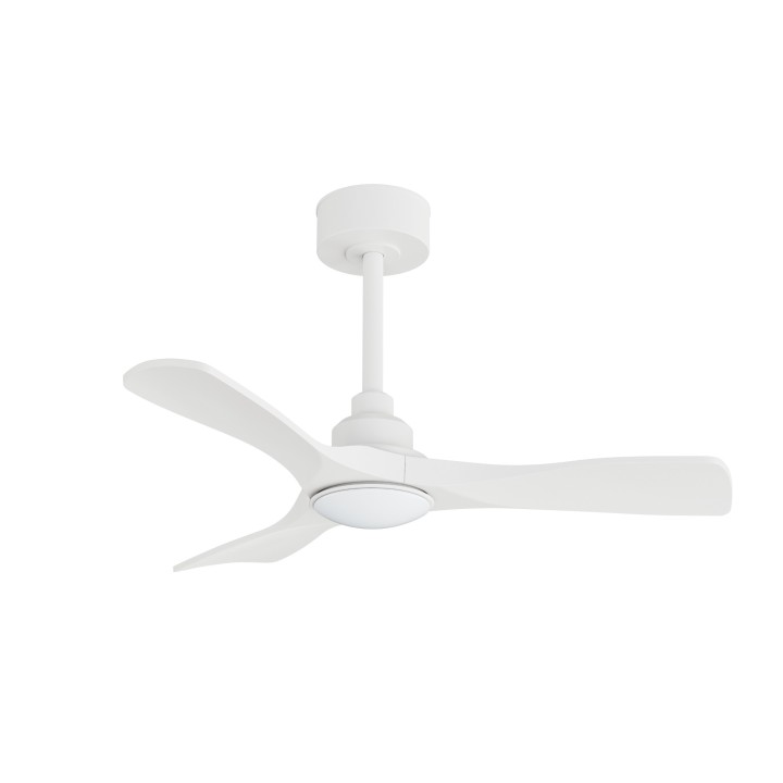 Ventilador de techo CARLA S blanco con luz - Sulion