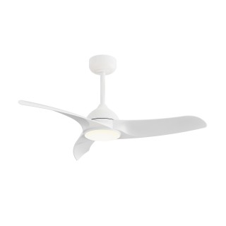 Ventilador de techo DIEHL M blanco con luz - Sulion