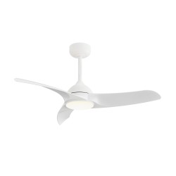 Ventilador de techo DIEHL M blanco con luz - Sulion