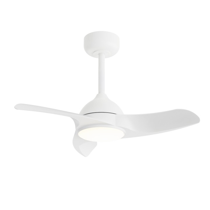 Ventilador de techo DIEHL S blanco con luz - Sulion