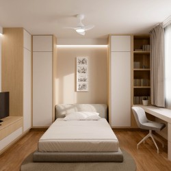 Ventilador de techo DIEHL S blanco con luz - Sulion