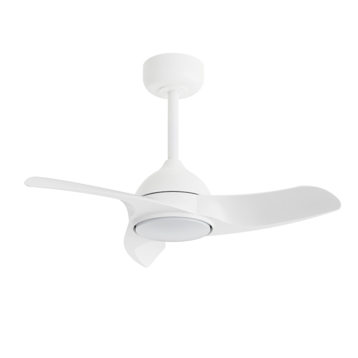 Ventilador de techo DIEHL S blanco con luz - Sulion