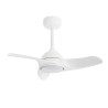 Ventilador de techo DIEHL S blanco con luz - Sulion