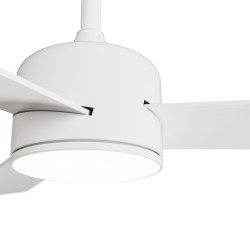 Ventilador de techo BALOO EVO L blanco y palas reversibles - Sulion