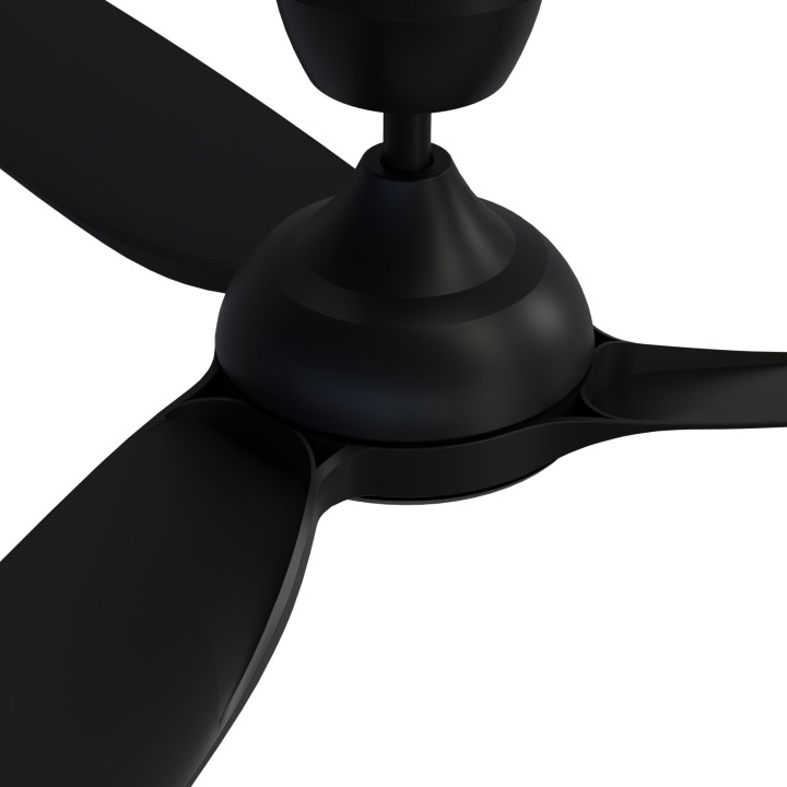 Ventilador DANA negro exterior sin luz P66 – Sulion