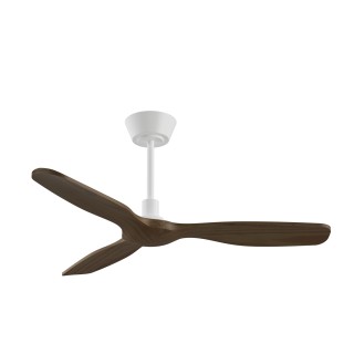 Ventilador BALCONY NEO M blanco palas madera oscura sin luz – Sulion