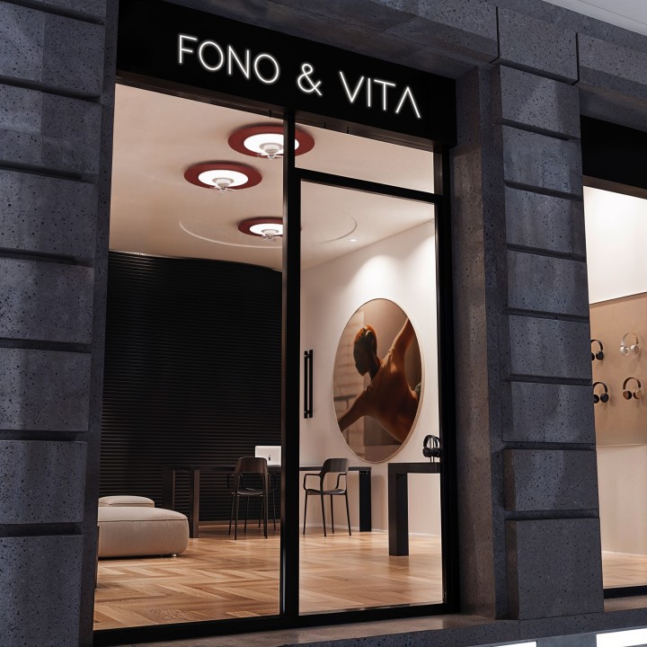 Ventilador FONO fonoabsorbente burdeos con luz – Sulion