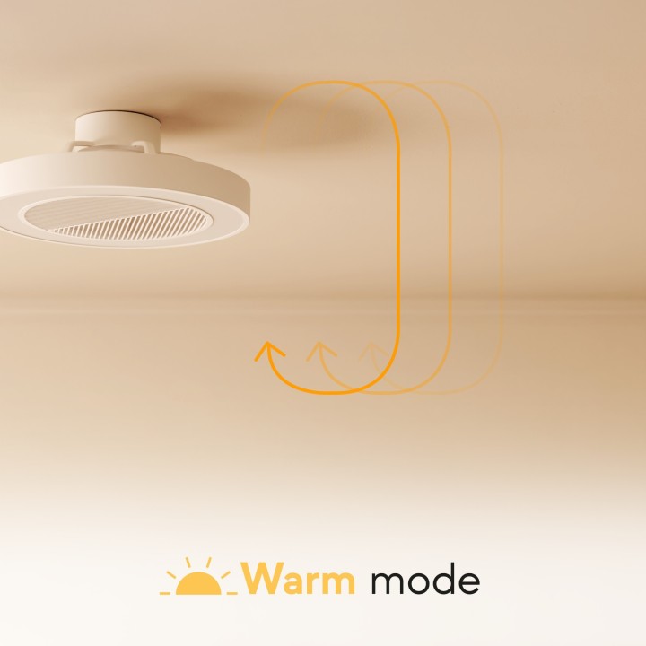 Ventilador FONO fonoabsorbente burdeos con luz – Sulion