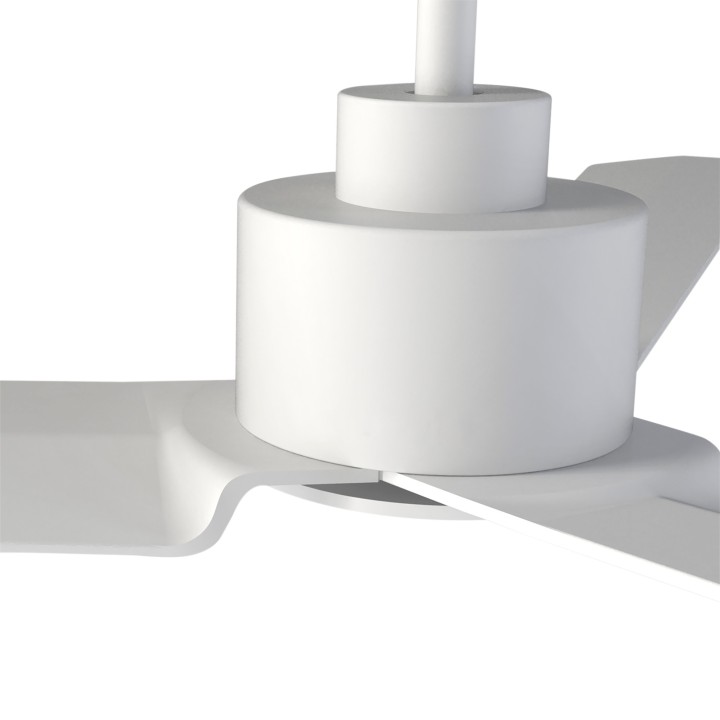 Ventilador ANNE M blanco palas blancas sin luz – Sulion