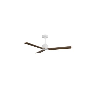 Ventilador ANNE M blanco palas madera media sin luz – Sulion