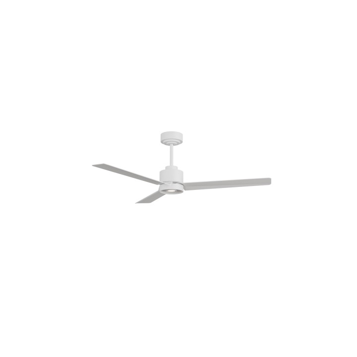 Ventilador ANNE M blanco palas blancas luz focal – Sulion