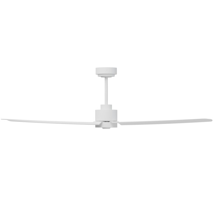 Ventilador ANNE XL blanco palas blancas luz confort – Sulion