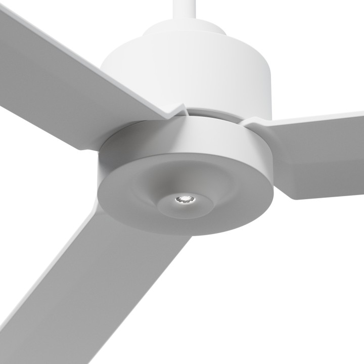 Ventilador ANNE XL blanco palas blancas luz confort – Sulion
