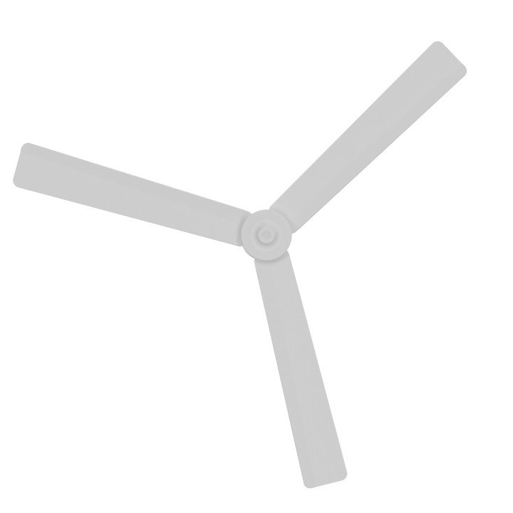 Ventilador ANNE XL blanco palas blancas luz confort – Sulion