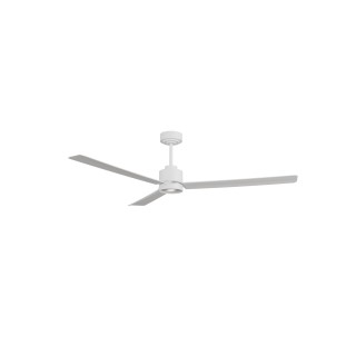 Ventilador ANNE XL blanco palas blancas luz focal – Sulion