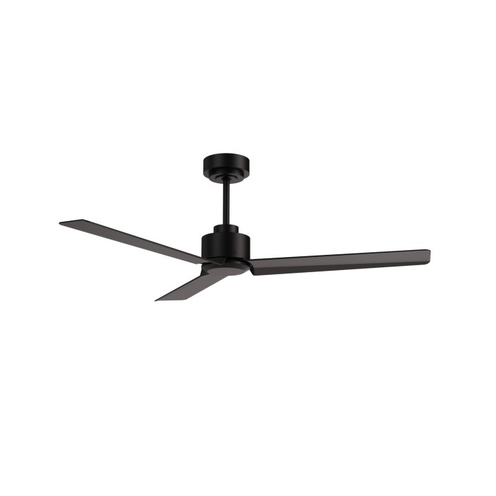 Ventilador ANNE M negro palas negras sin luz – Sulion