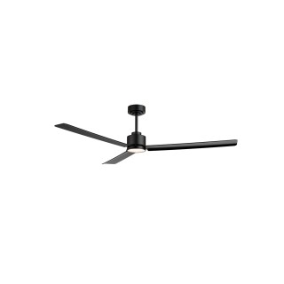 Ventilador ANNE XL negro palas negras luz general – Sulion