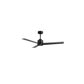 Ventilador ANNE M negro palas negras luz focal – Sulion
