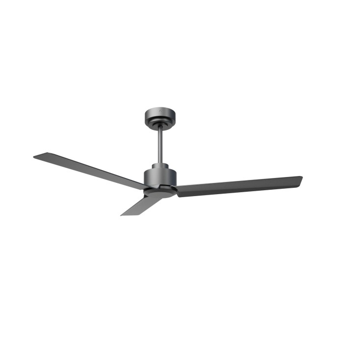 Ventilador ANNE M gris grafito palas gris grafito sin luz – Sulion