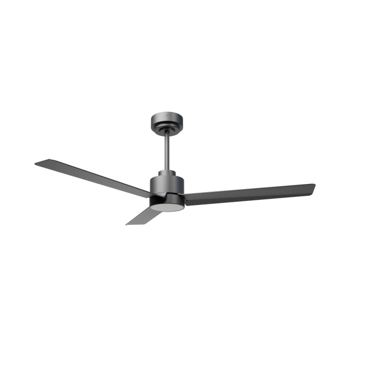Ventilador ANNE M gris grafito palas gris grafito luz general – Sulion