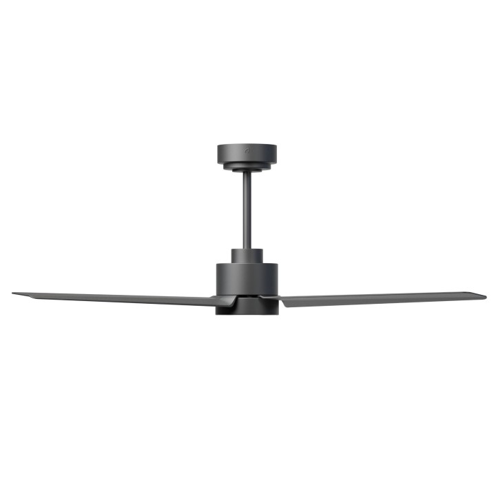 Ventilador ANNE M gris grafito palas gris grafito luz general – Sulion