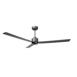 Ventilador ANNE XL gris grafito palas gris grafito luz confort Sulion