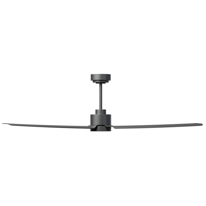Ventilador ANNE XL gris grafito palas gris grafito luz focal – Sulion