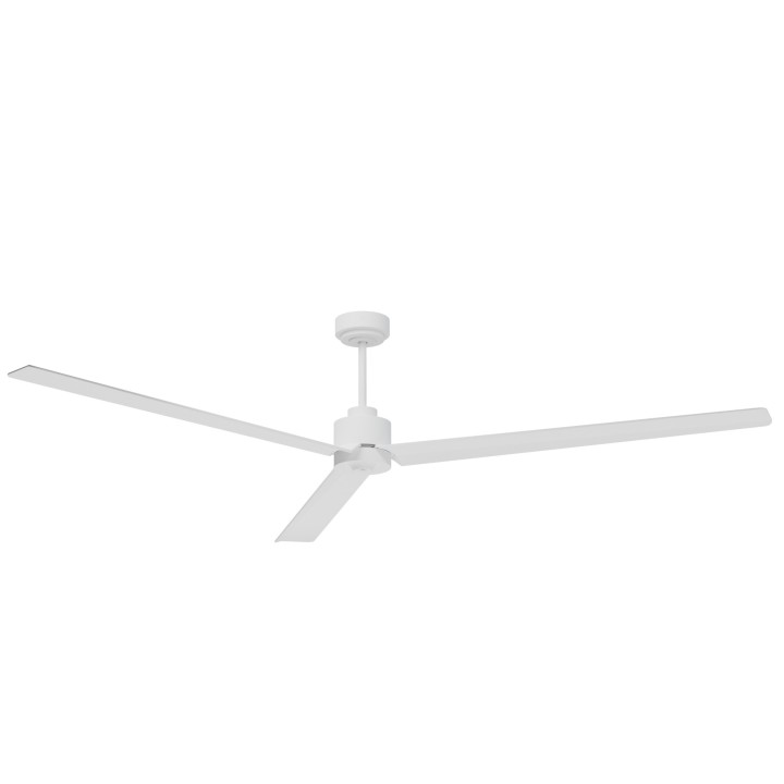 Ventilador ANNE XXL blanco palas blancas luz confort – Sulion
